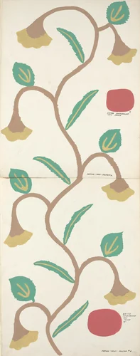 Colcha by Majel G. Claflin, index of american design, 1935-1942