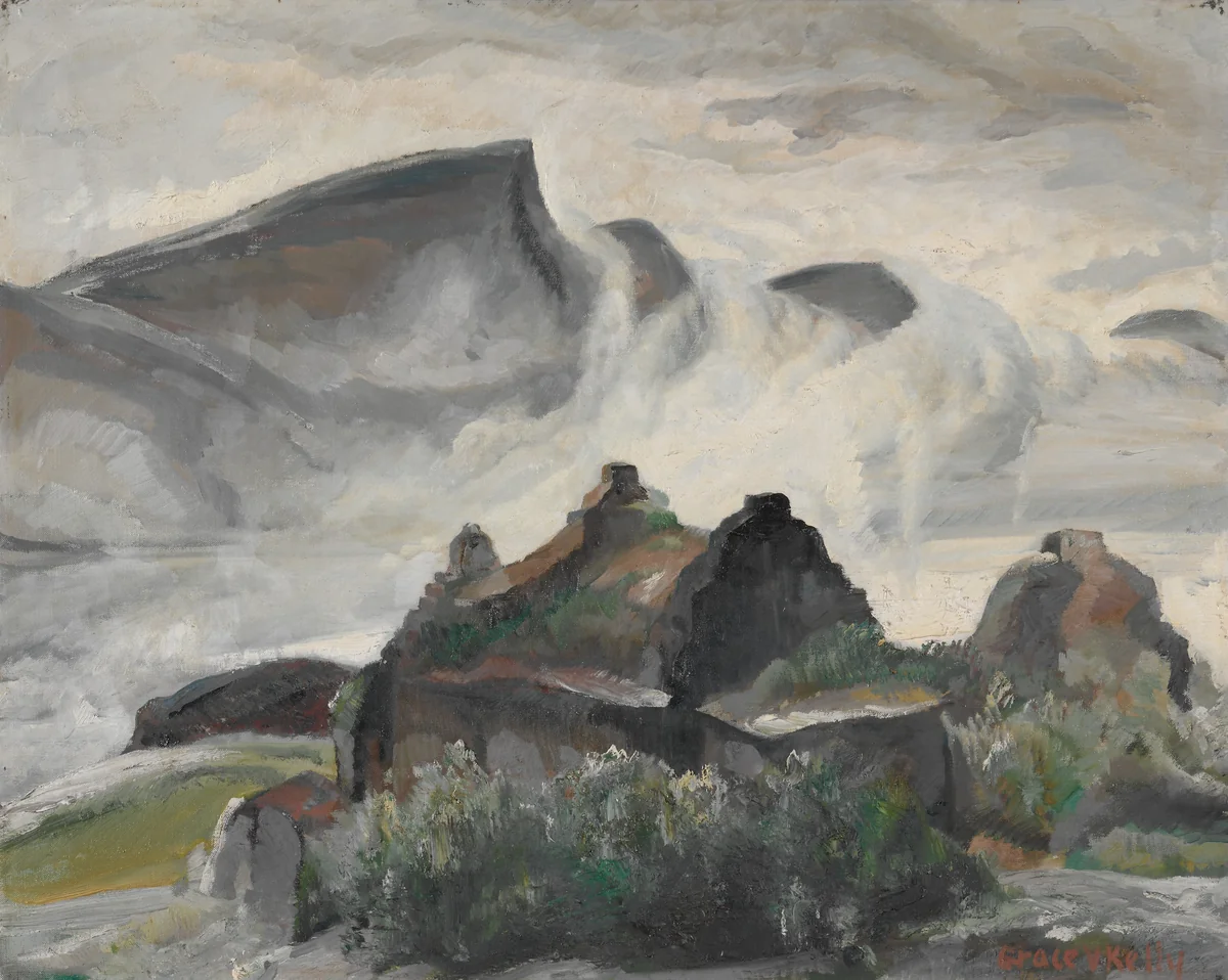 The White Mists of Keel by Grace V. Kelly, painting, 1929