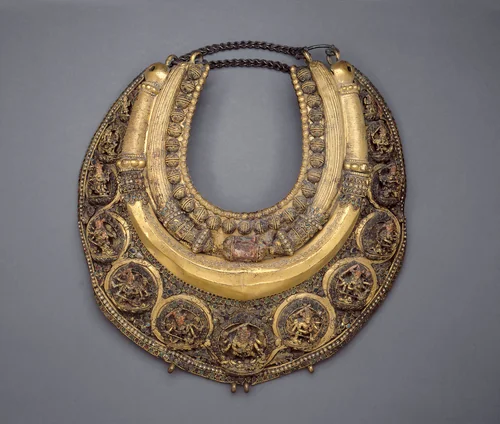 Necklace Inscribed with the Name of King Pratapamalladeva by Nepal Kathmandu Valley, other, 1645-1655