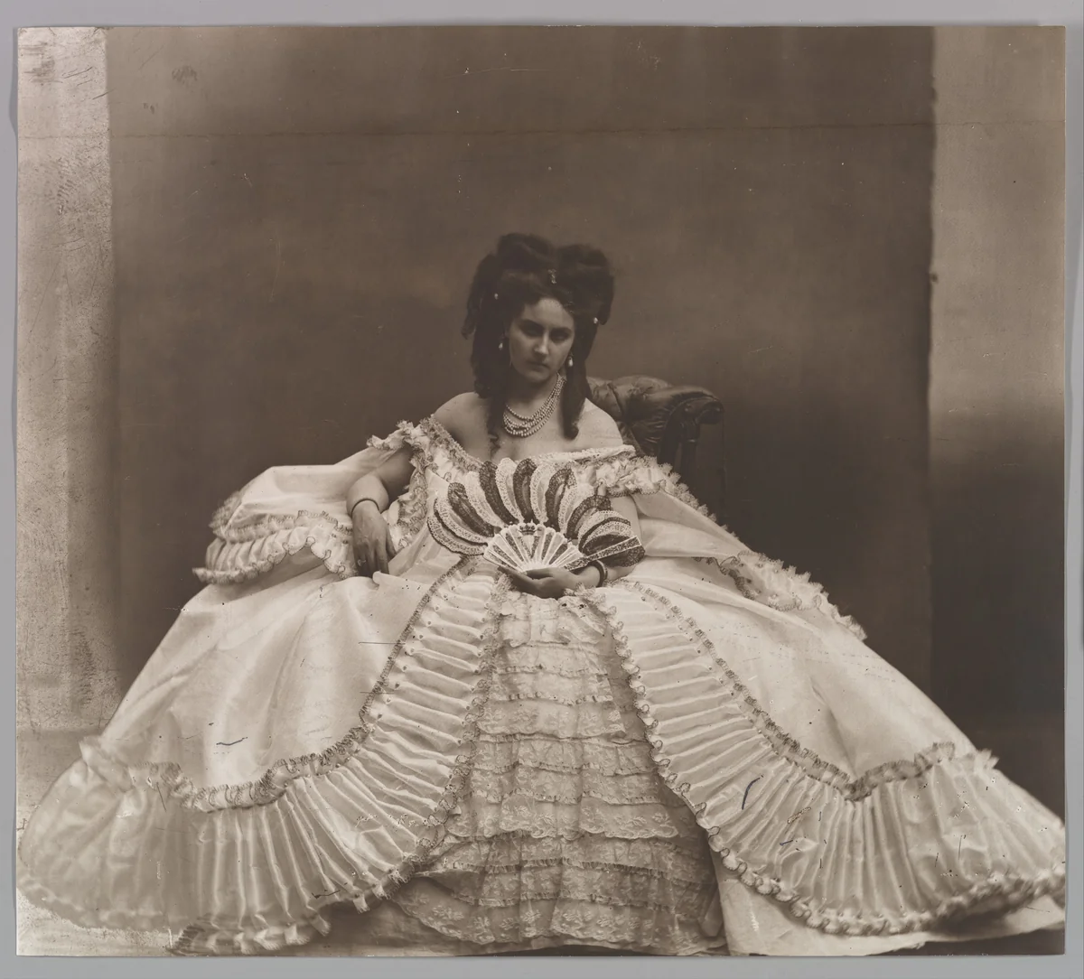 Elvira by Pierre-Louis Pierson, photograph, 1861-1867