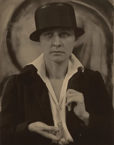 Georgia O'Keeffe by Alfred Stieglitz, photograph, 1918