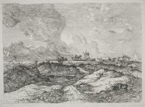 Mousehold Heath by John Crome, print, 1805-1818