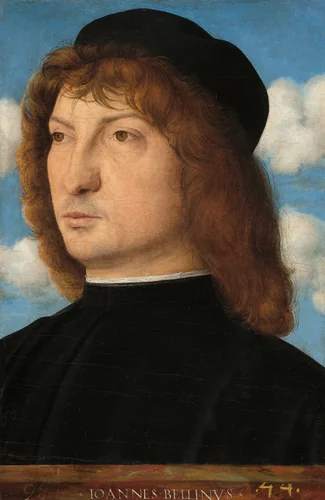 Portrait of a Venetian Gentleman by Giovanni Bellini, painting, 1500