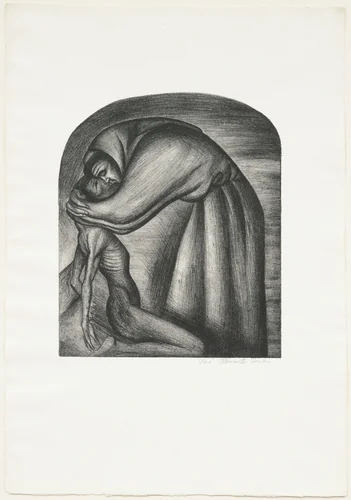The Franciscan (El Franciscano) by José Clemente Orozco, print, 1929