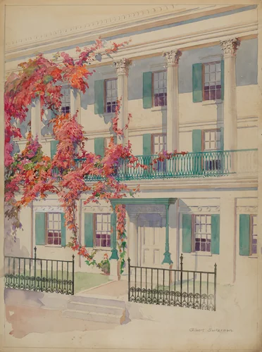 Collonade by Gilbert Sackerman, index of american design, 1936