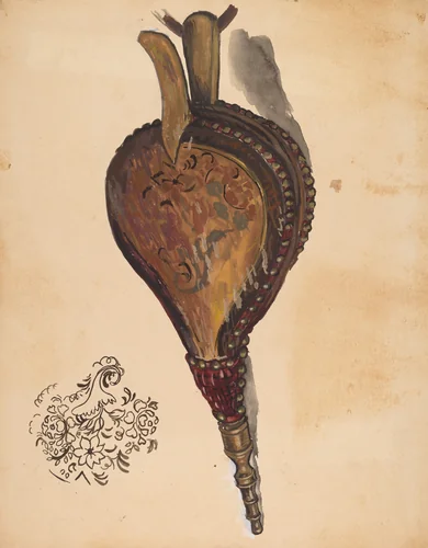 Bellows by Stewart Wheeler, index of american design, 1936