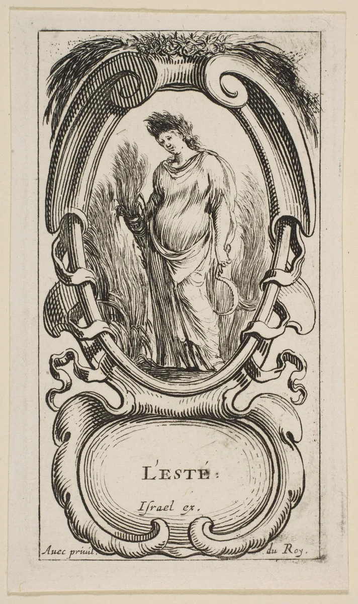 Summer (L'Eté), from 'The Four Seasons' by Stefano della Bella, print, 1636-1646