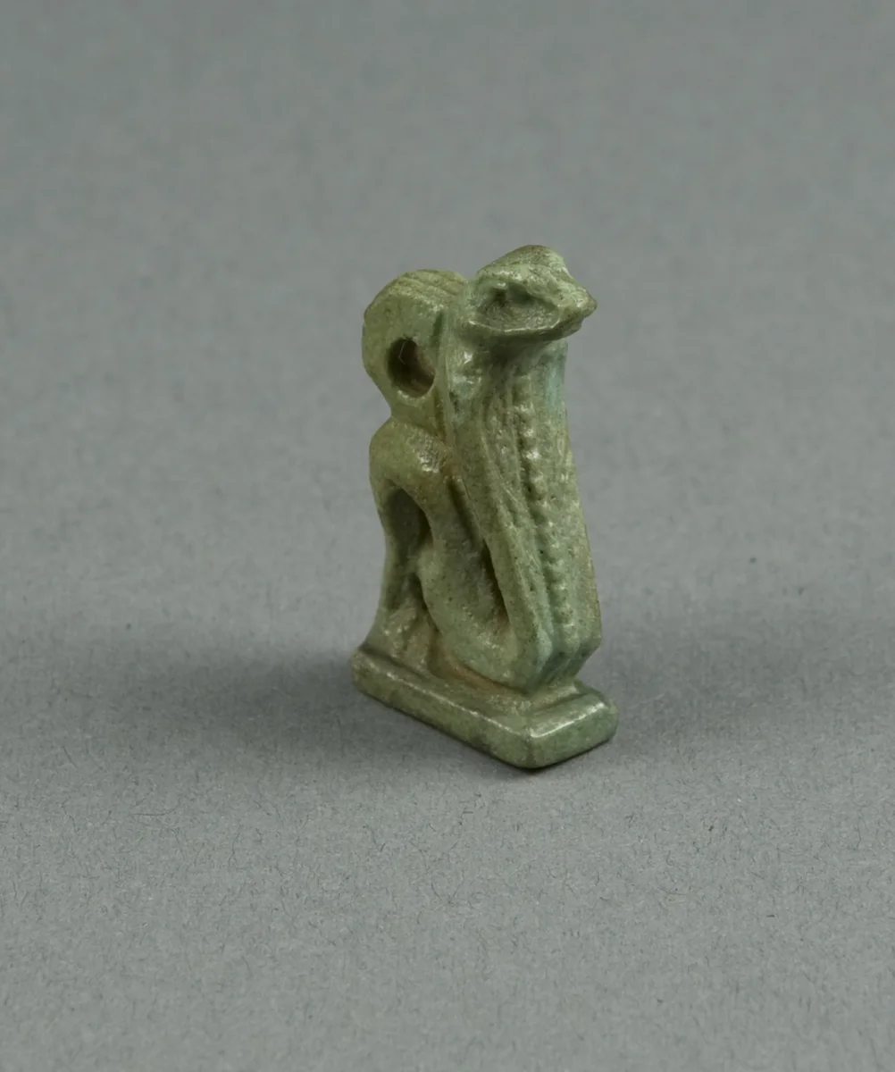 Amulet of a Cobra by Egyptian, metalwork, -1070--656