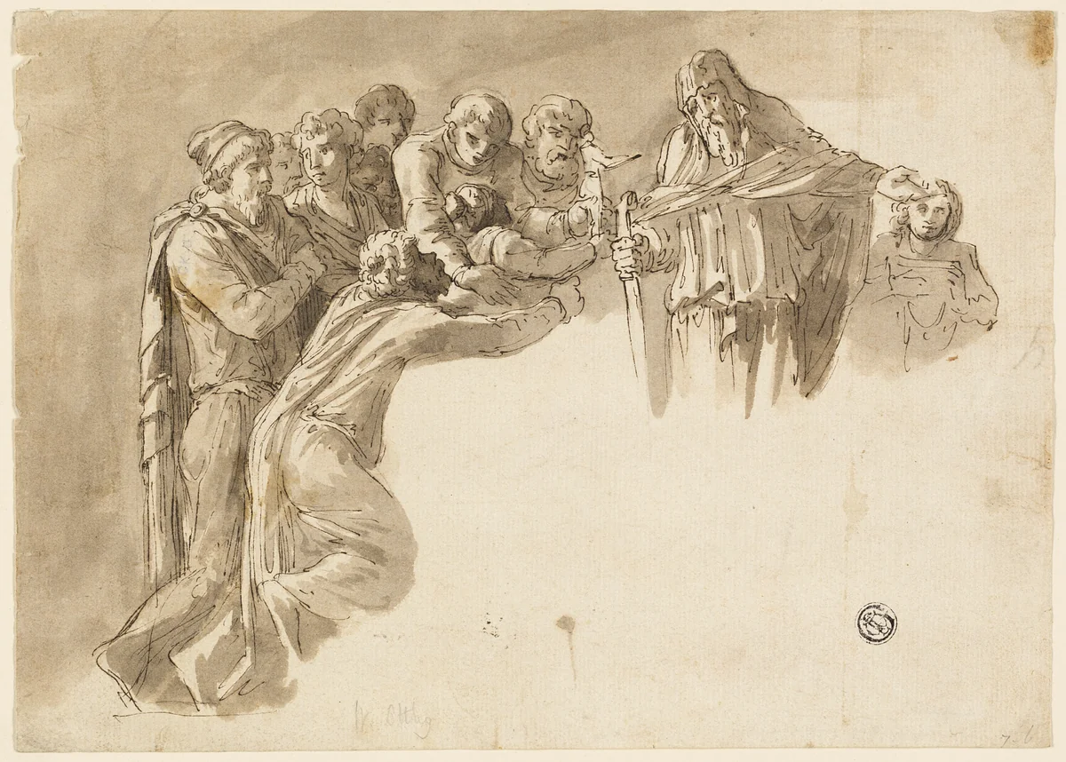 Patriarch and Youths by William Young Ottley
Henry Fuseli, drawing, 1791-1836