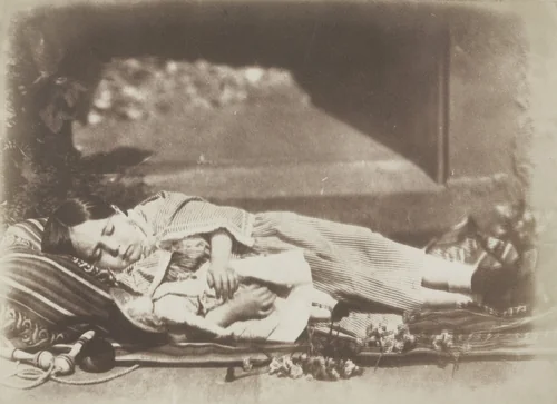 Miss Bell by David Octavius Hill, Robert Adamson, photograph, 1843