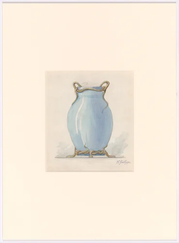Design drawing by Peter Carl Fabergé, artwork, 1899-1904