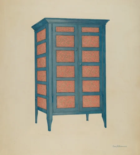 Food Safe by George V Vezolles, index of american design, 1939