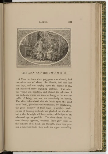 Headpiece (page 231) from The Fables of Aesop by Thomas Bewick, illustrated book, 1818