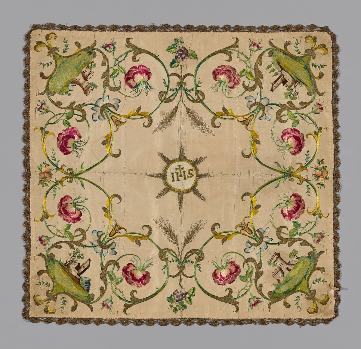 Chalice Cover by Italy, textile, 1701-1800