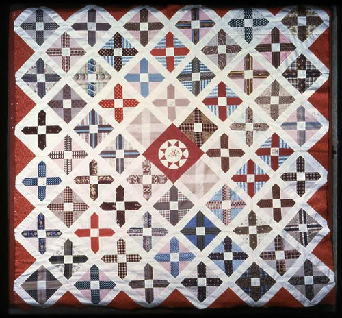 Bedcover (Friendship Quilt) (Unfinished) by United States, probably Connecticut, textile, 1848
