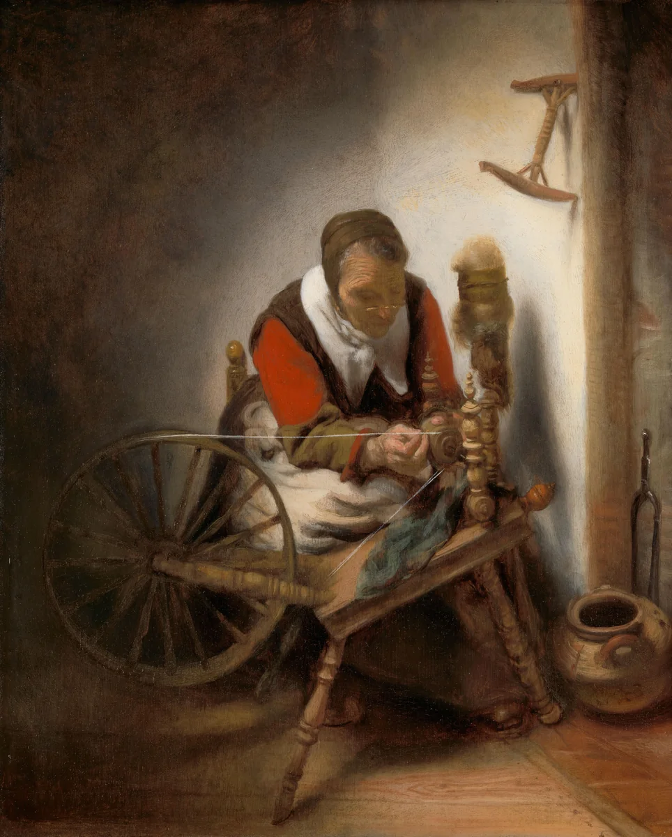 Untitled by Nicolaes Maes, painting, 1652-1662