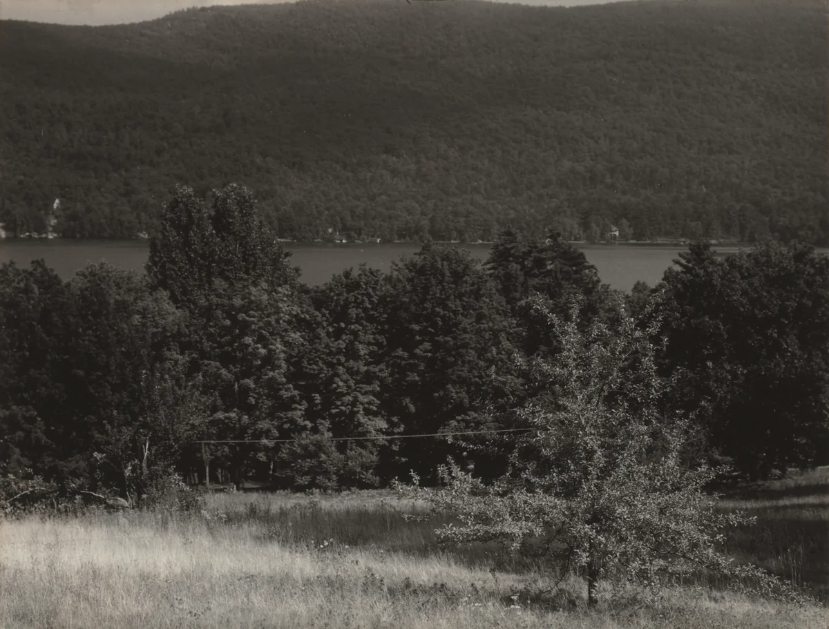 Lake George by Alfred Stieglitz, photograph, 1931