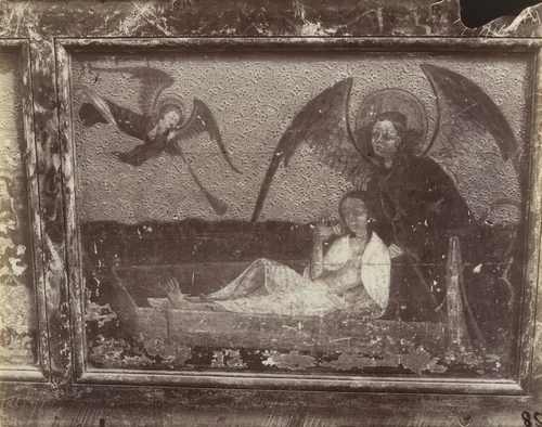 Abbeville, Saint-Vulfran, Panneau by Eugène Atget, photograph, 1899