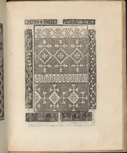 Trionfo Di Virtu. Libro Novo..., page 17 (verso) by Matteo Pagano, book, 1563