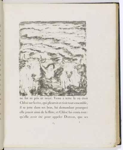 In-text plate (page 65) from Daphnis et Chloé by Pierre Bonnard, illustrated book, 1902