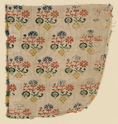 Fragment by Unidentified Artist, textile, 1650-1700