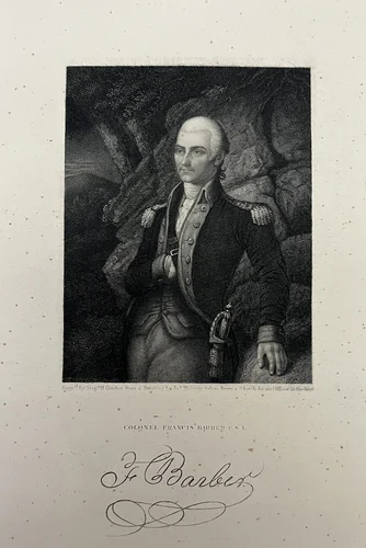 Colonel Francis Barber by Stephen Henry Gimber, other, 1800-1899