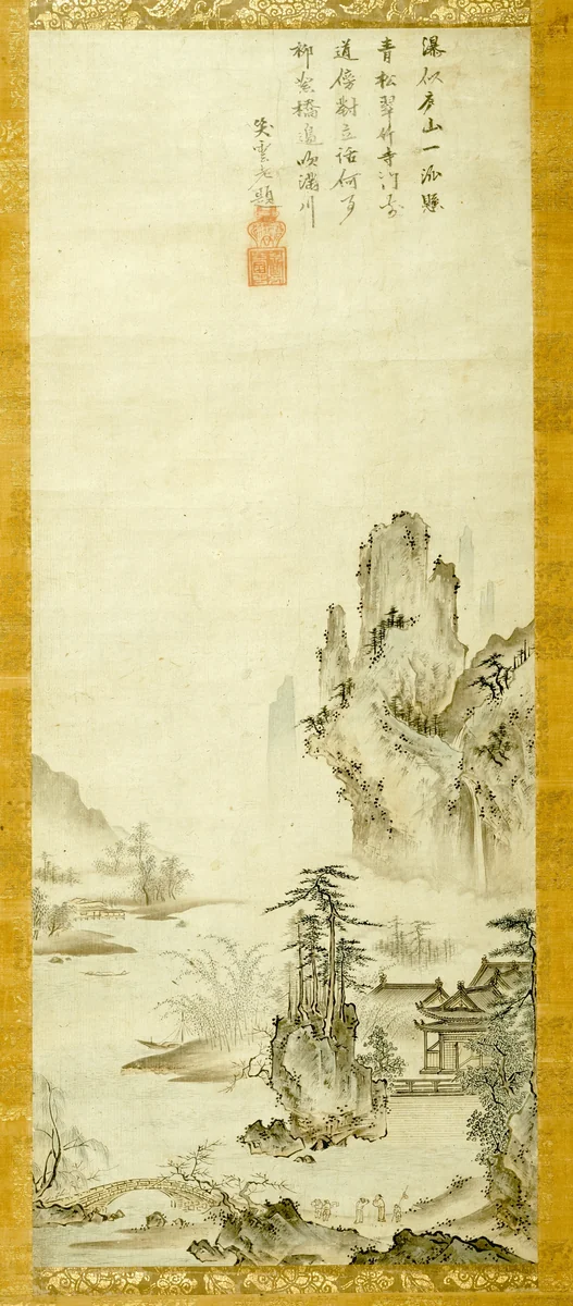 Landscape by Sotan, other, 1413-1481
