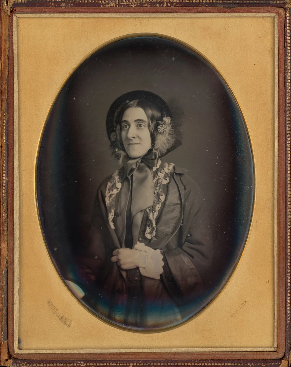 Portrait of a Woman by Frederick DeBourg Richards, photograph, 1845-1855