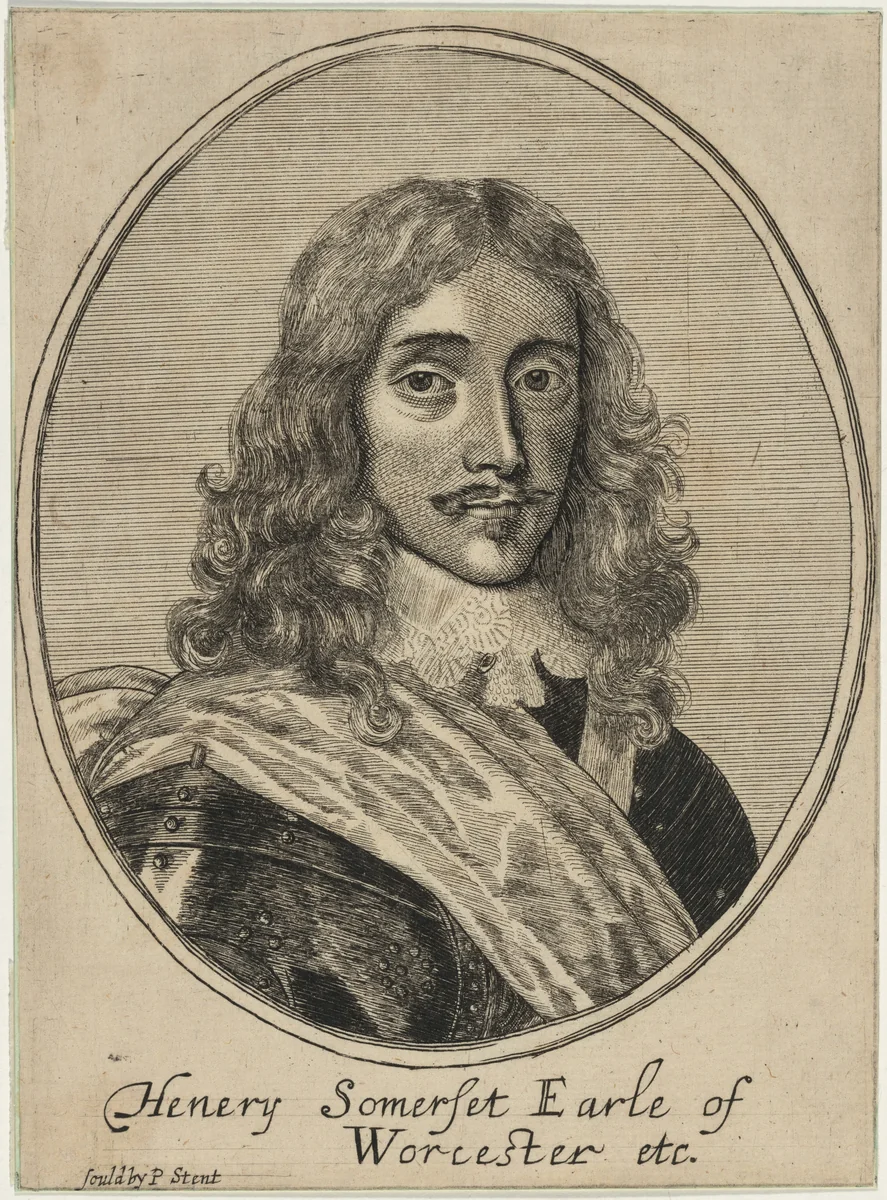 Henry Somerset, Earl of Worcester, First Dukeof Beaufort by Robert Gaywood
William Faithorne, print, 1600-1710