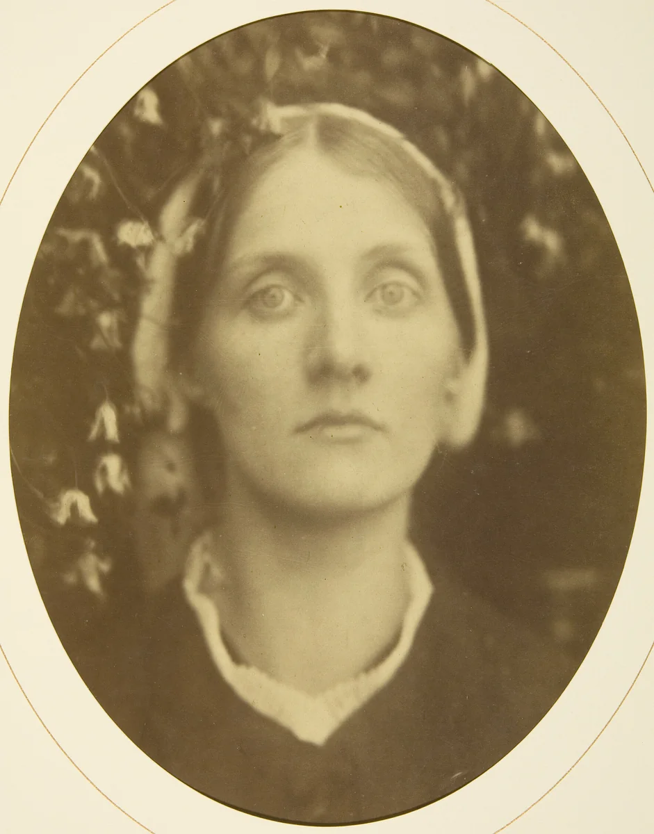 Mrs. Herbert Duckworth, ("A Beautiful Vision") by Julia Margaret Cameron, photograph, 1872