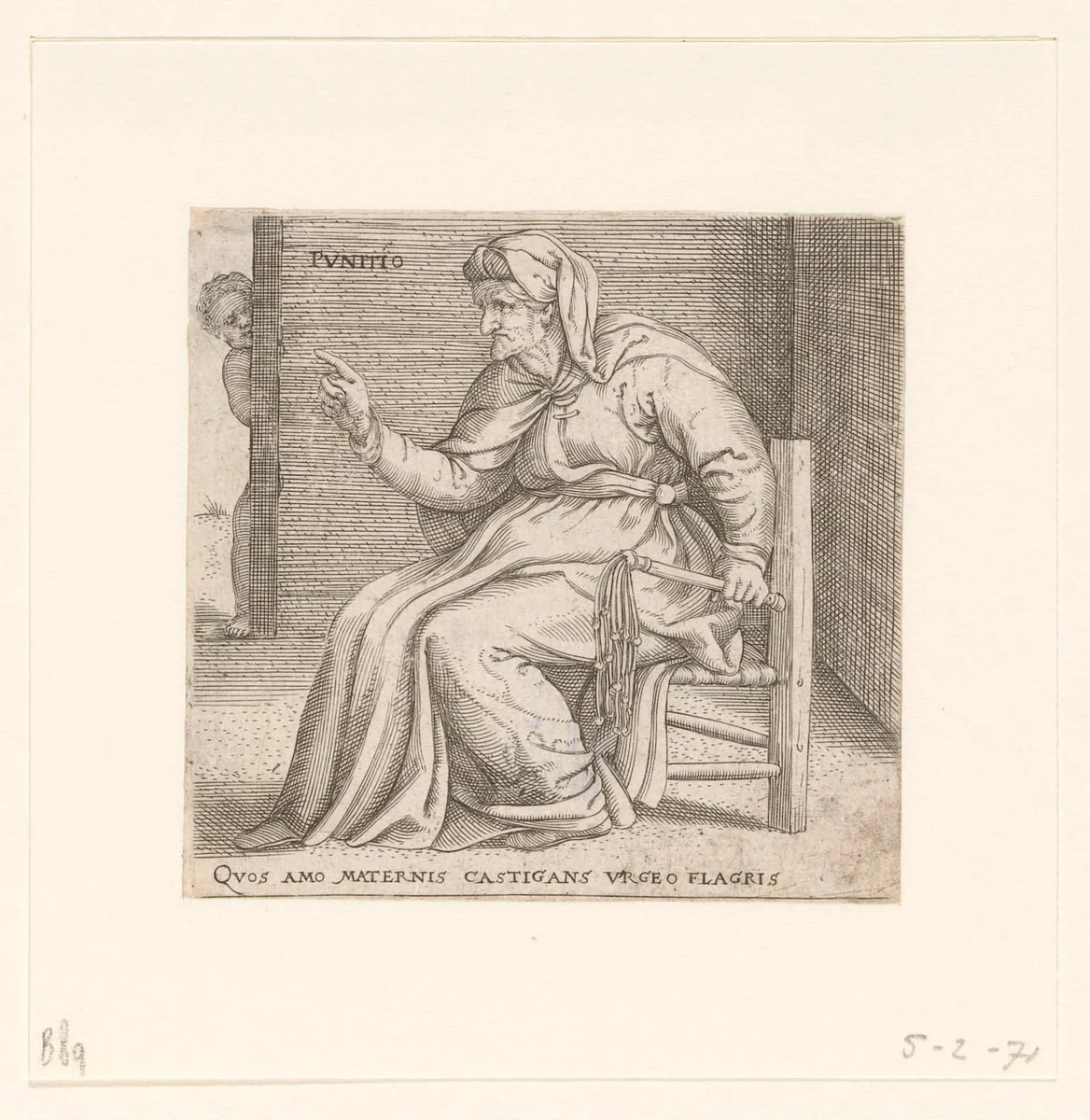 Straf by Unknown, print, 1533-1567