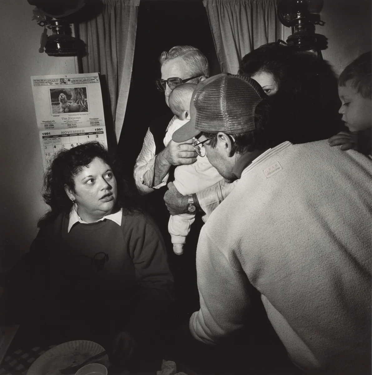 John Sabatine's Birthday, Martins Creek, Pennsylvania by Larry Fink, photograph, 1991