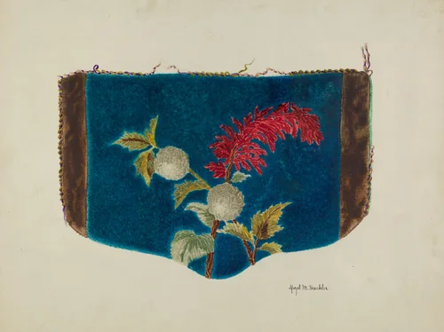 Fireplace Screen by Hazel Sheckler, index of american design, 1939