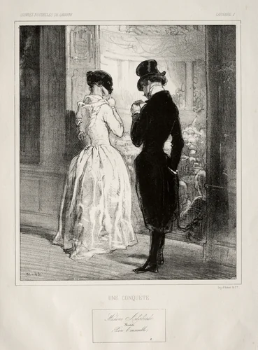 Carnaval by Paul Gavarni, print, 1824-1847