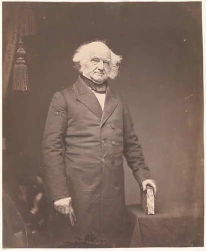President Martin Van Buren by Mathew Brady, photograph, 1855-1858