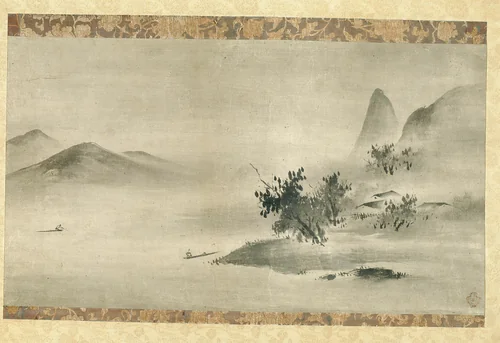 Ink Landscape by Kano Motonobu (狩野元信), other, 1499-1599