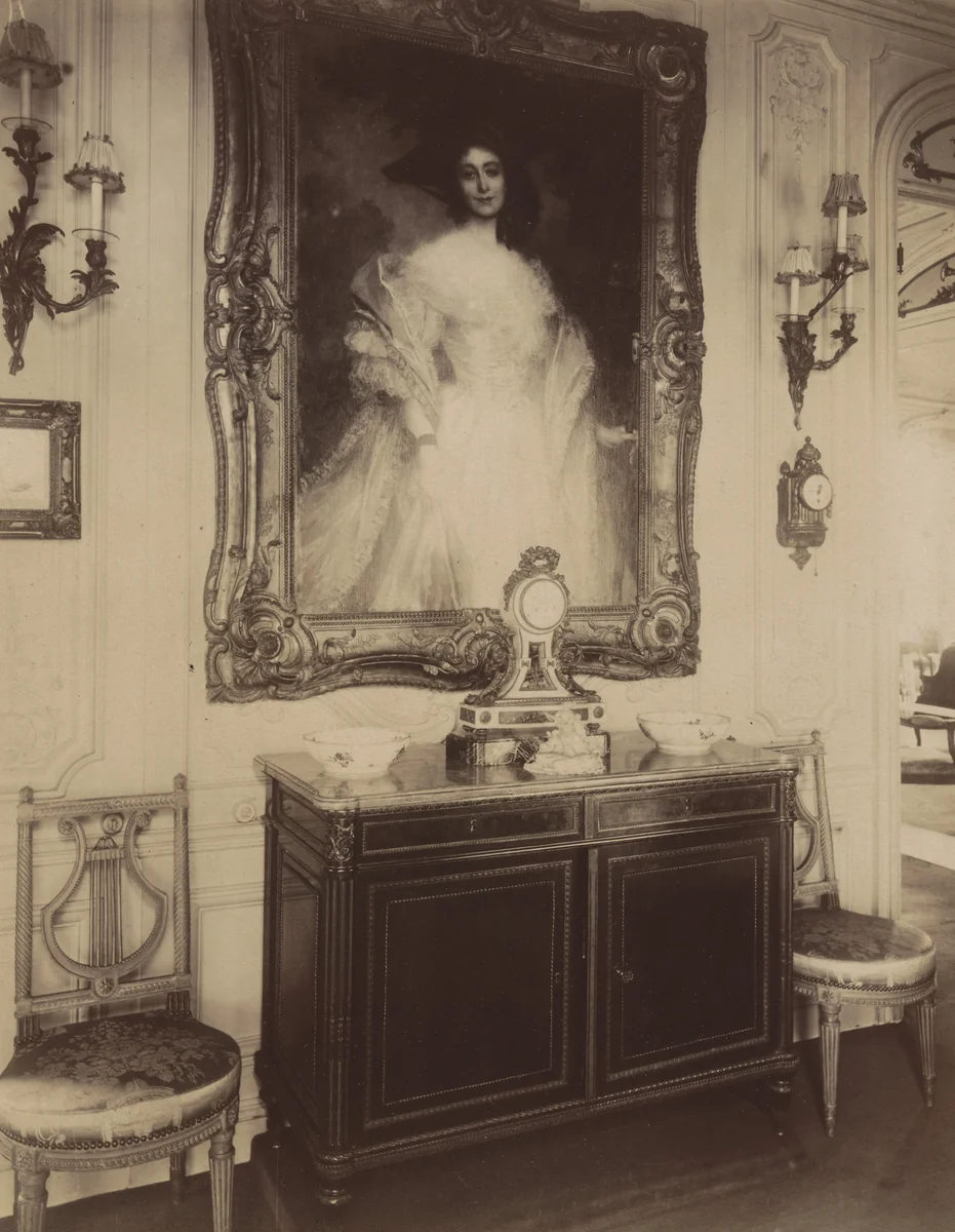 Untitled (interior) by Eugène Atget, photograph, 1910