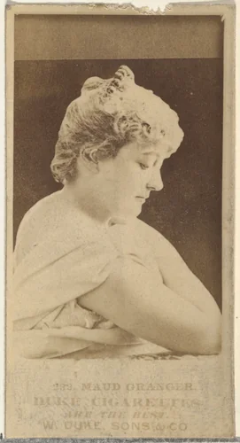 Card Number 232, Maud Granger, from the Actors and Actresses series (N145-7) issued by Duke Sons & Co. to promote Duke Cigarettes by W. Duke, Sons & Co., photograph, 1880-1889