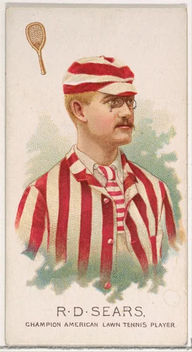R.D. Sears, Champion American Lawn Tennis Player, from World's Champions, Series 2 (N29) for Allen & Ginter Cigarettes by Allen & Ginter, print, 1888