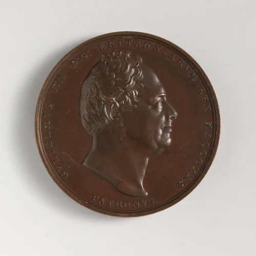 Royal Academy of Arts Medal by William Wyon, metalwork, 1830