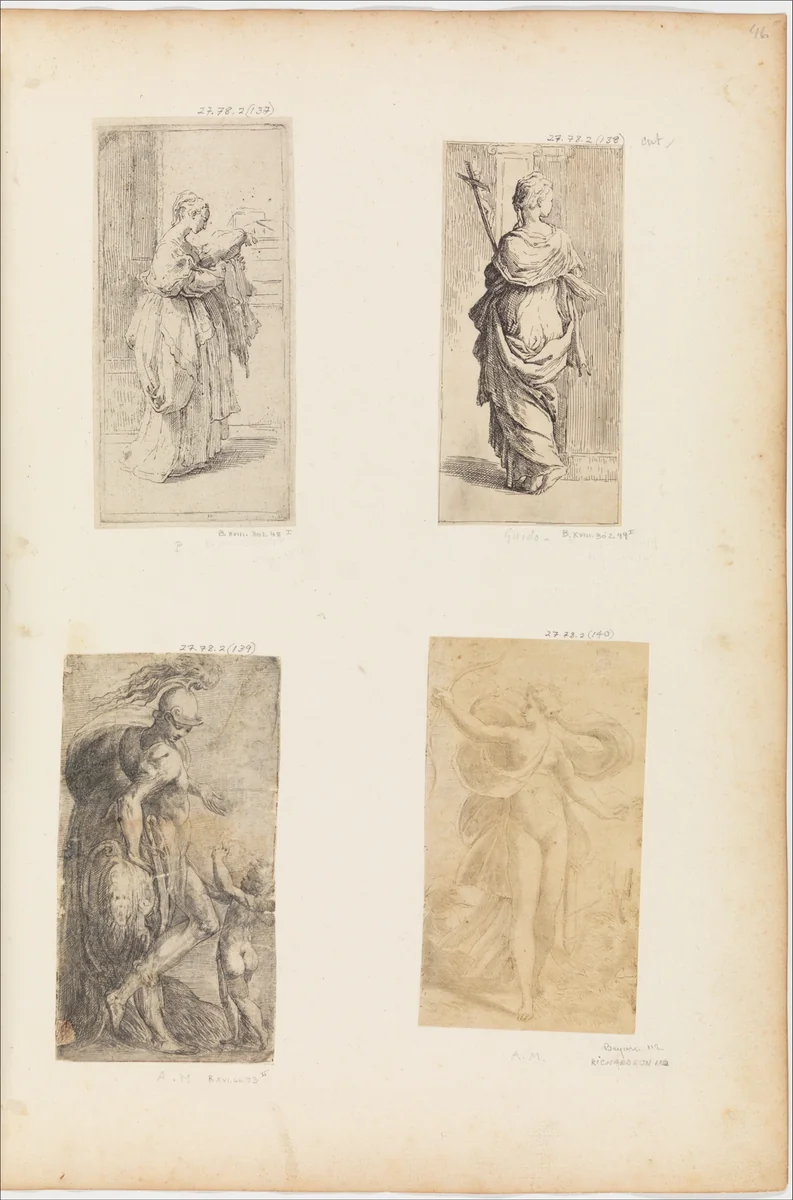 Diana by Andrea Schiavone, print, 1510-1563