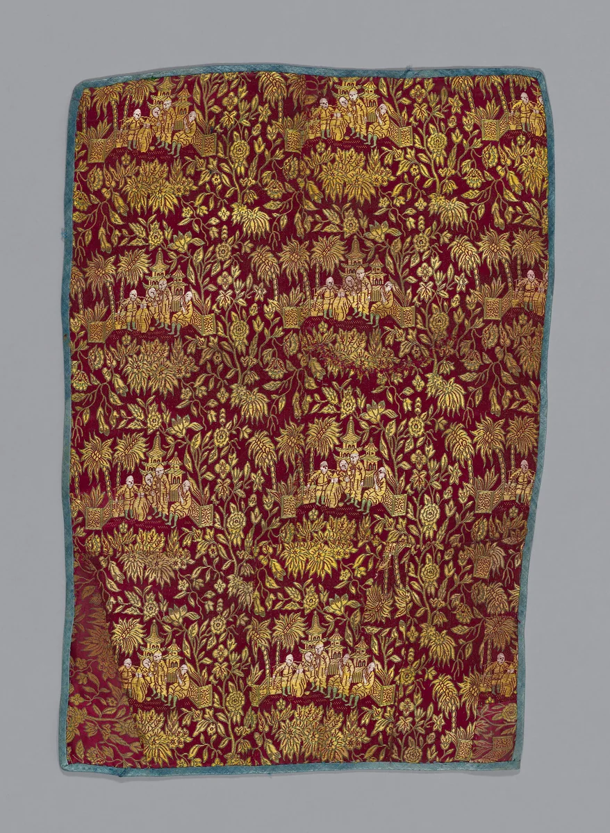 Panel (Dress Fabric) by Iran, textile, 1701-1900