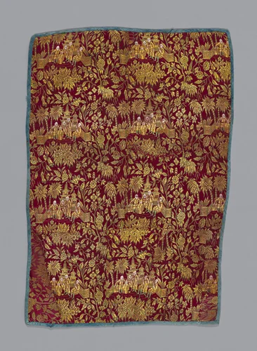 Panel (Dress Fabric) by Iran, textile, 1701-1900
