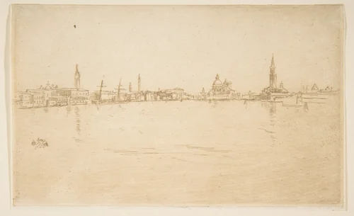 La Salute: Dawn by James McNeill Whistler, print, 1879-1880