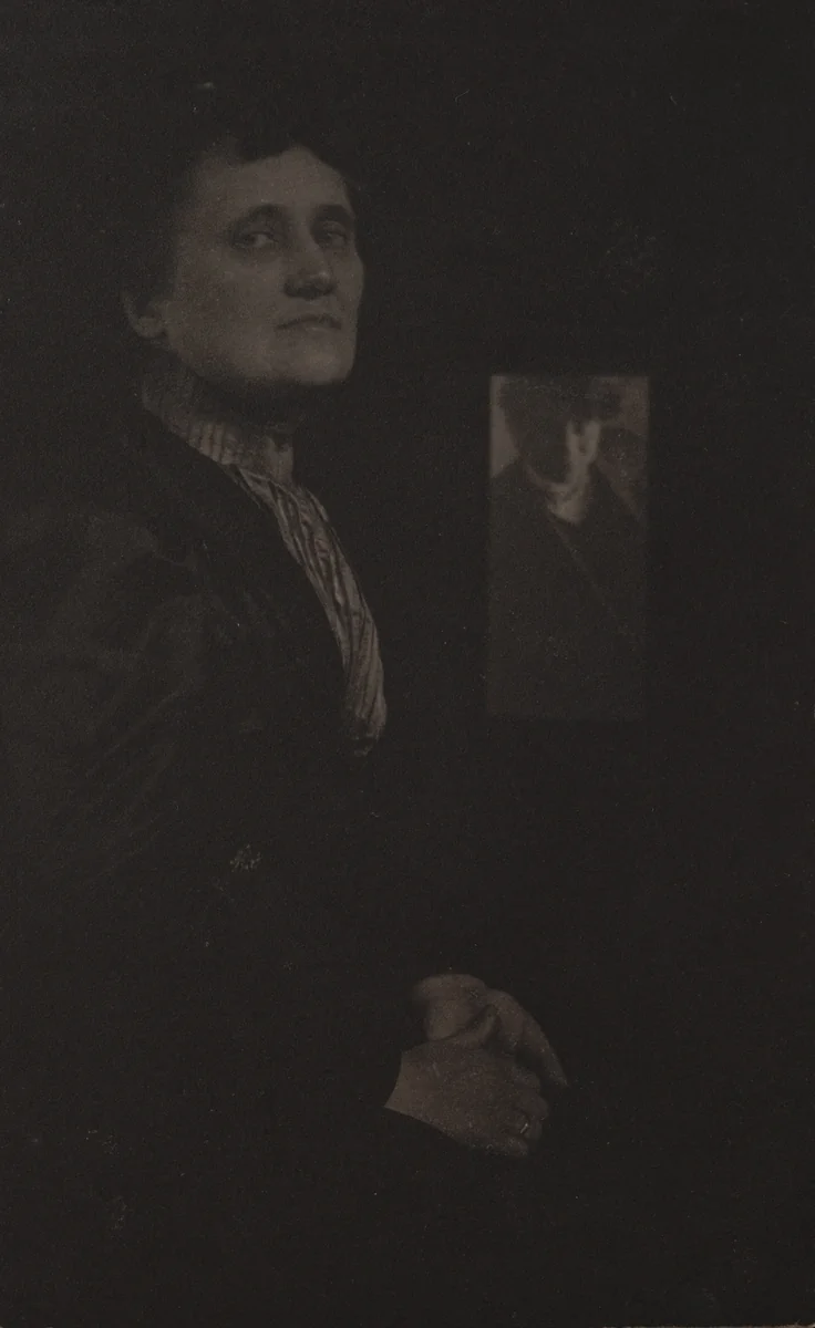 Portrait of My Mother by Edward Steichen, photograph, 1908