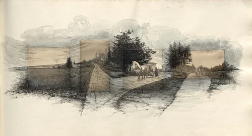 Untitled (page from album titled "July 1913") by Charles Norman Sladen, photograph, 1913