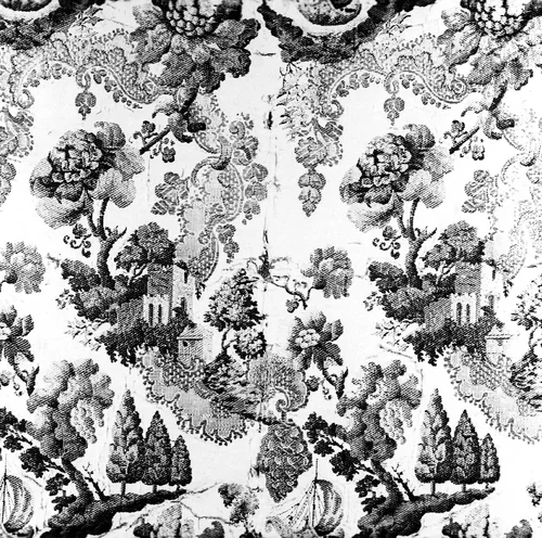 Fragment by France, textile, 1725-1775