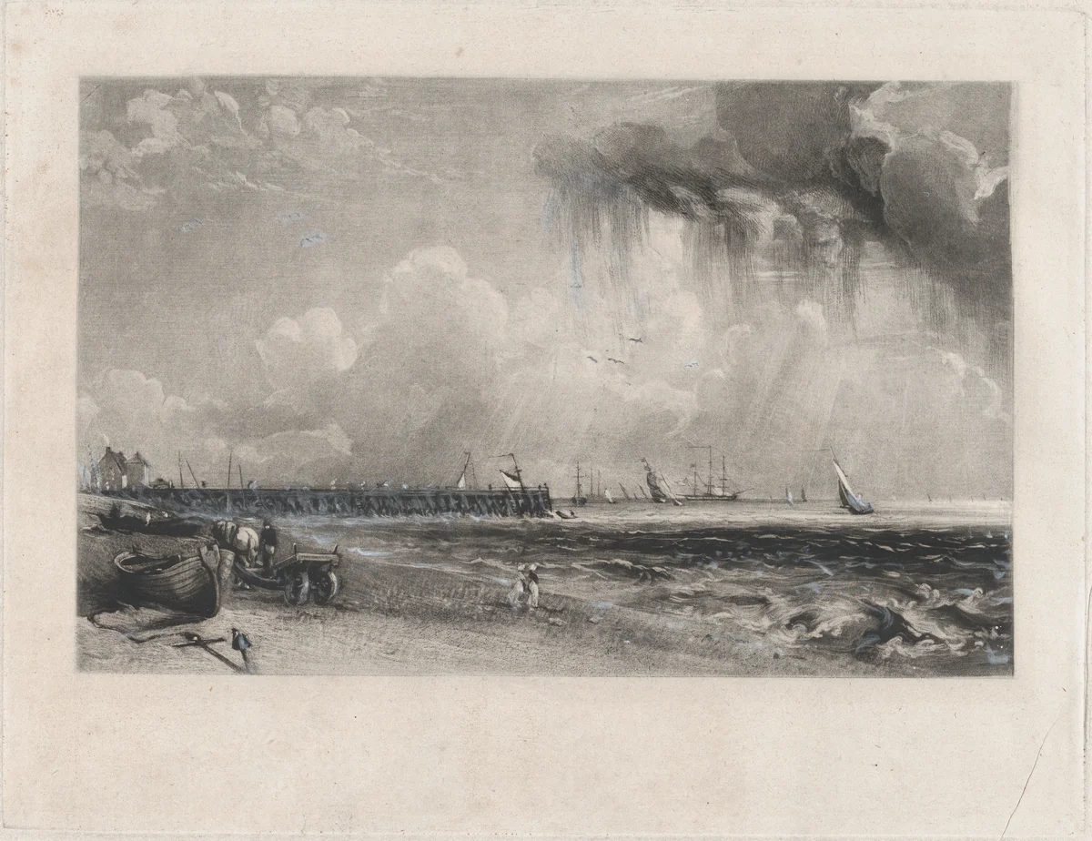 Yarmouth, Norfolk by David Lucas, print, 1830