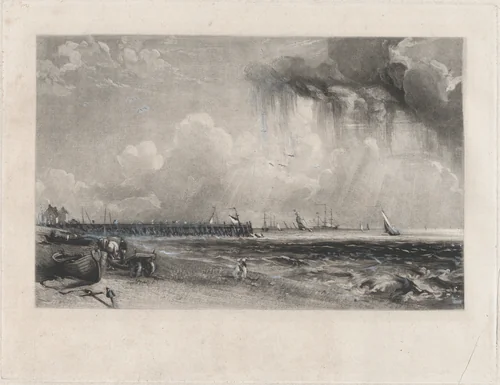 Yarmouth, Norfolk by David Lucas, print, 1830