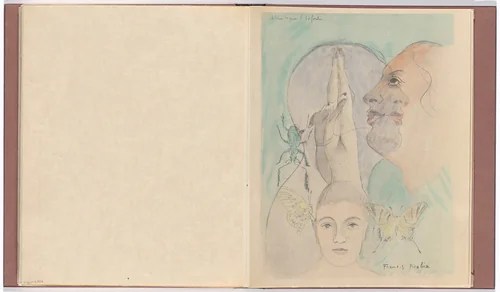 Bibliothèque d'Oxford (Library of Oxford) from Le Peseur d'âmes (The Weigher of Souls) by Francis Picabia, illustrated book, 1931